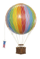 Luftballong i multifärger 18 cm - Klicka på bilden för att stänga