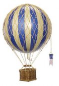 Luftballong blå 18 cm