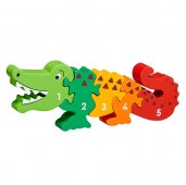 Pusseldjur Krokodil - hållbart lekande!