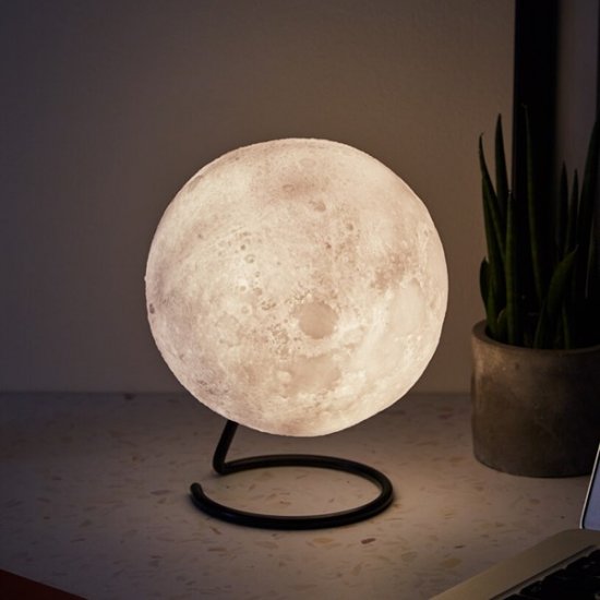 Lampa, stor måne - Klicka på bilden för att stänga