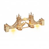 Tower Bridge- Miniatyrreplika i trä