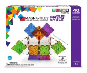Magna Tiles Freestyle - 40 delar