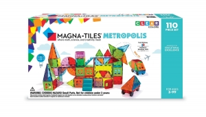 Magna Tiles Metropolis - 110 bitar